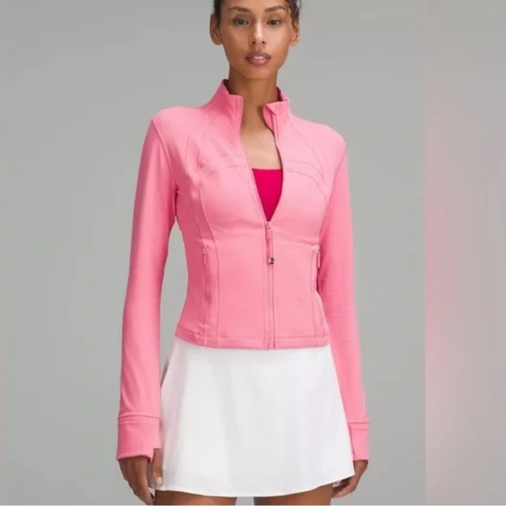 Lululemon Cropped Define Jacket Size 10 Sakura Pink